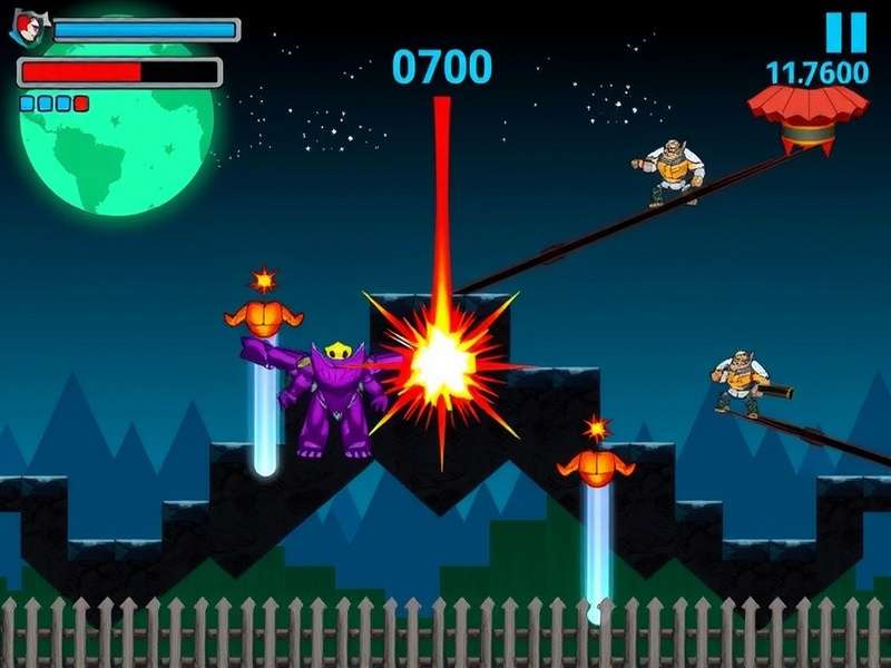 Steel Warrior Force Gameplay Screenshot